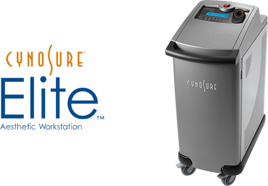 アレキサンドライト、ヤグレーザー複合機 Elite(Cynosure社製)